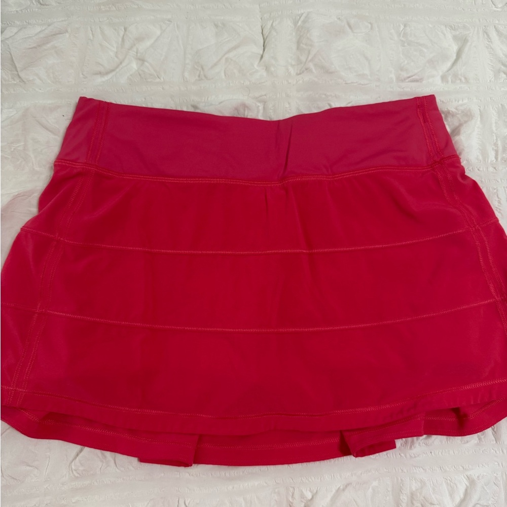Lululemon Pink Pace Rival Athletic Skirt